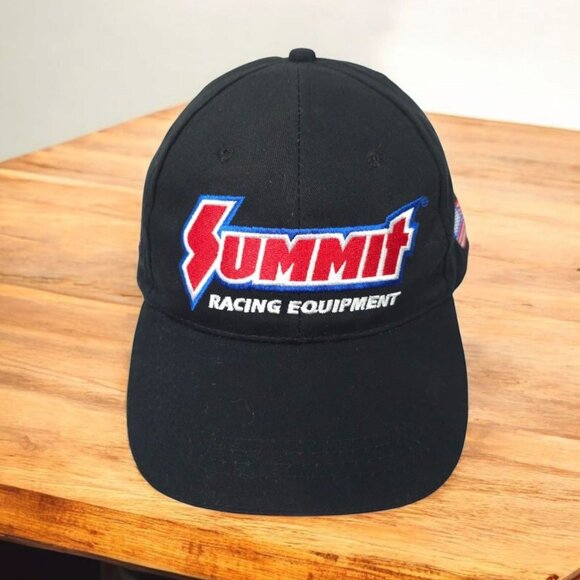 Summit Racing Equipment Embroidered Strapback Cap Trucker Baseball Hat 50 Years - Picture 1 of 14